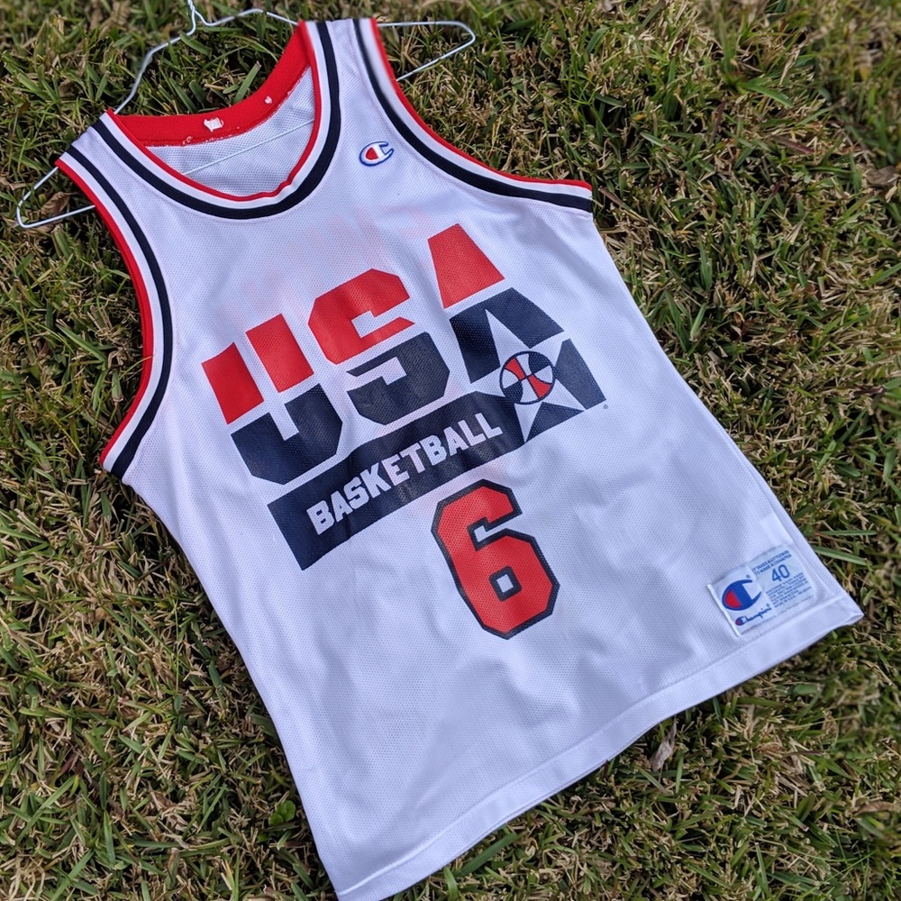 Vintage 1992 dream team Patrick Ewing USA jersey